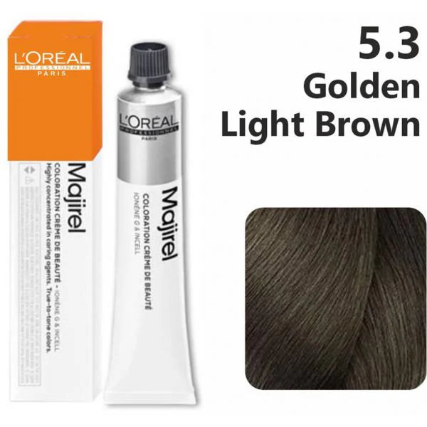 Loreal Majirel Hair Color 5.3 - 50ml