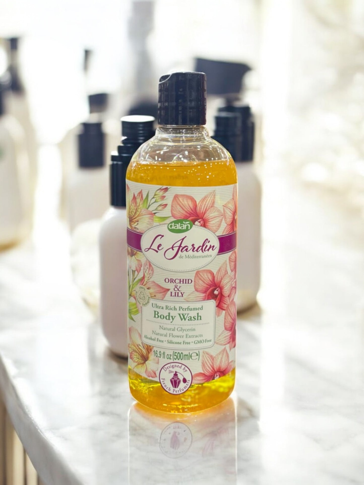 Dalan Le Jardin Orchid & Lily Ultra Rich Perfumed Body Wash,500ml