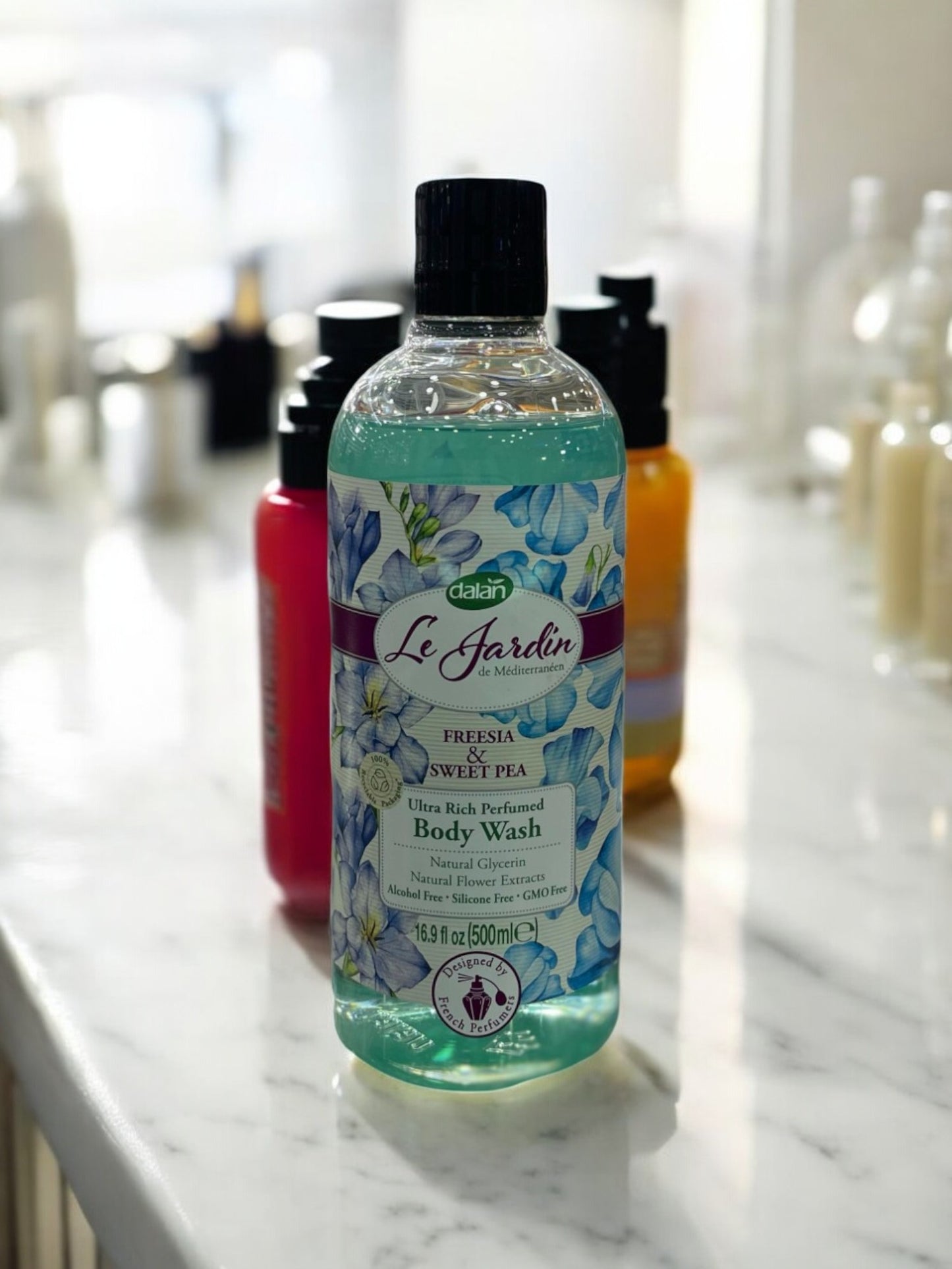 Dalan Le Jardin Freesia & Sweet Pea Ultra Rich Perfumed Body Wash, 500ml