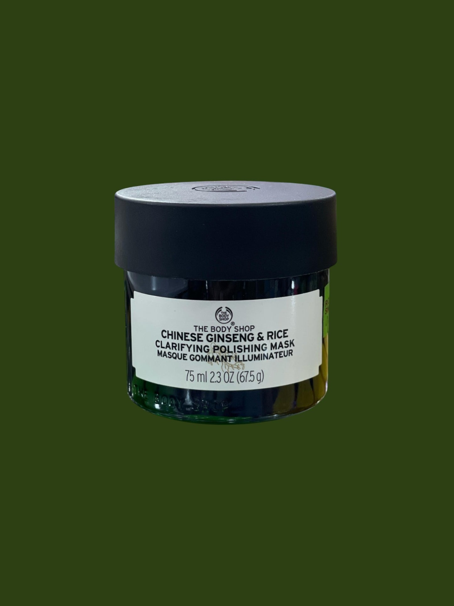 The Body Shop Chinese Ginseng & Rice Clarifying Polishing Mask 75mL