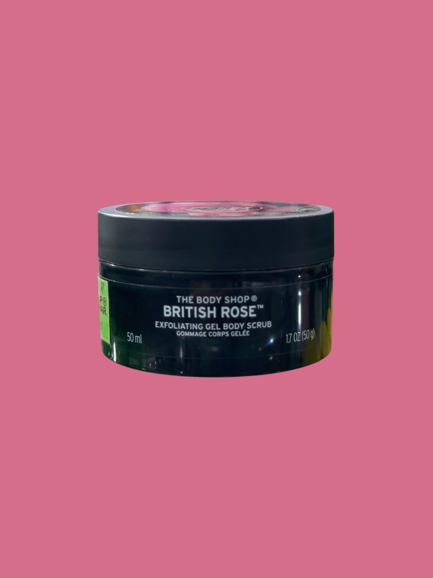 The Body Shop British Rose Exfoliating Gel Body Scrub 50mL