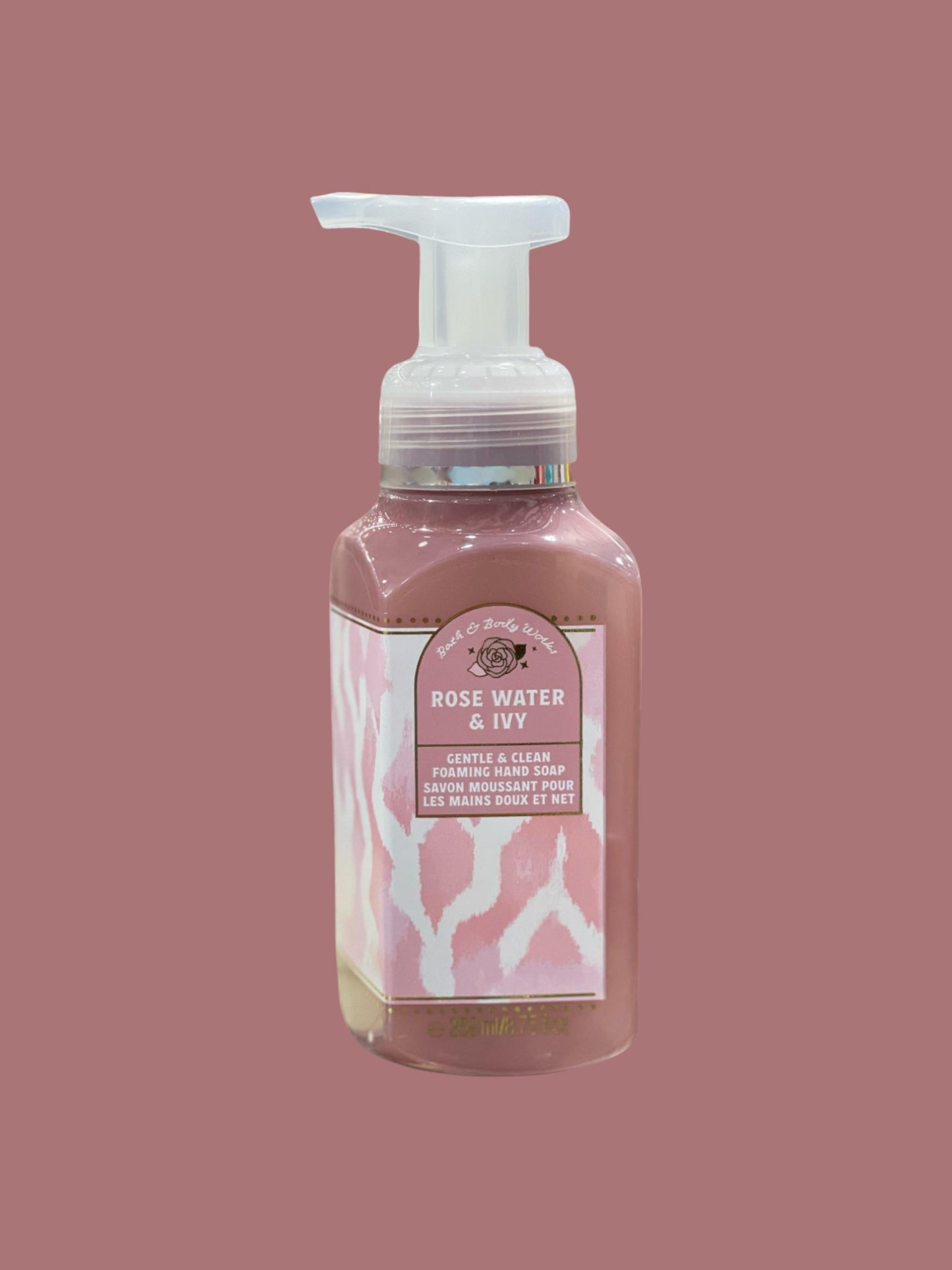 Bath & Body Works Rose Water & Ivy Gentle and Clean Foaming Hand Soap 236mL