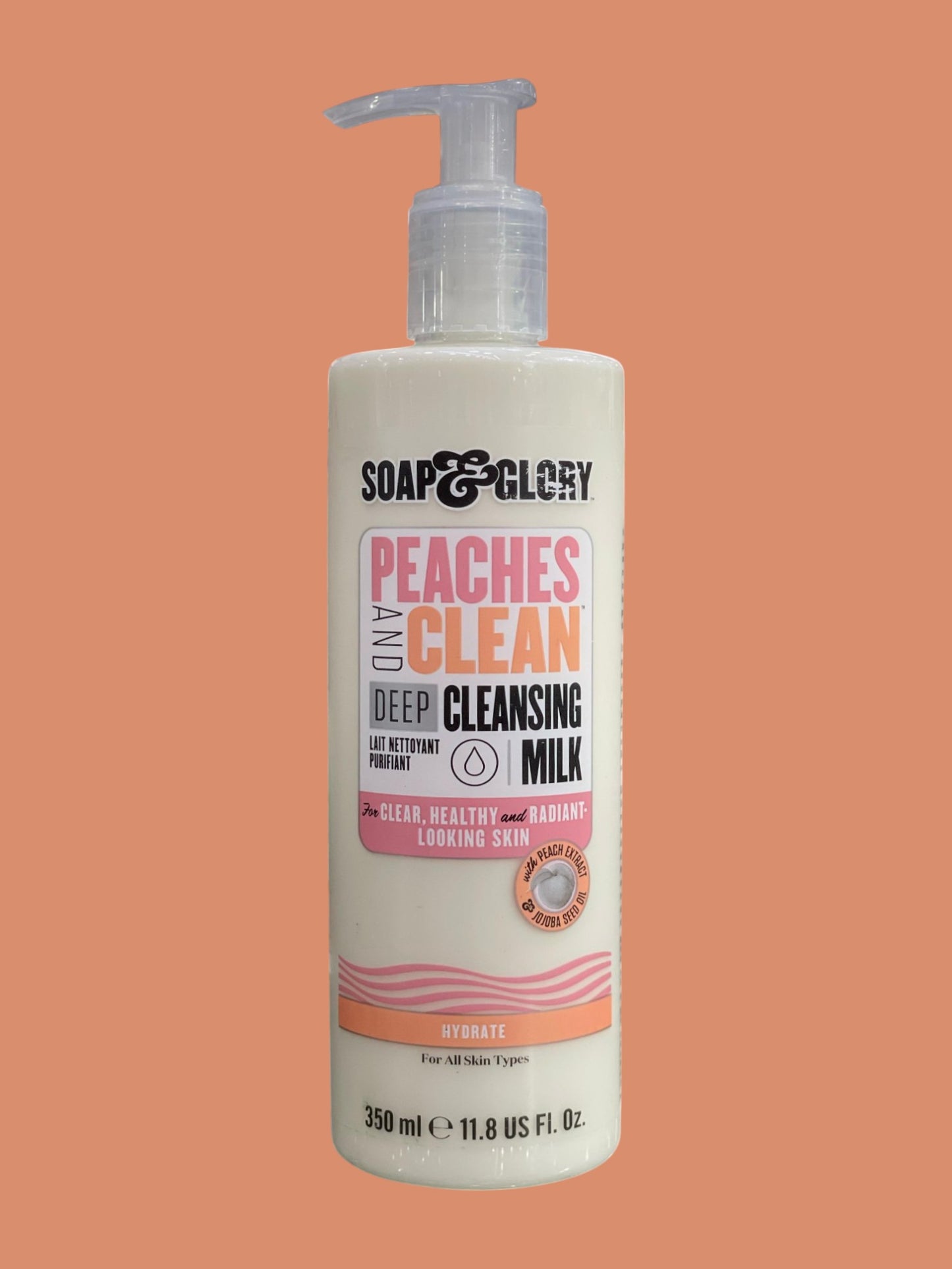 Soap & Glory Peaches And Clean Deep Cleansing Face Milk 350 ml