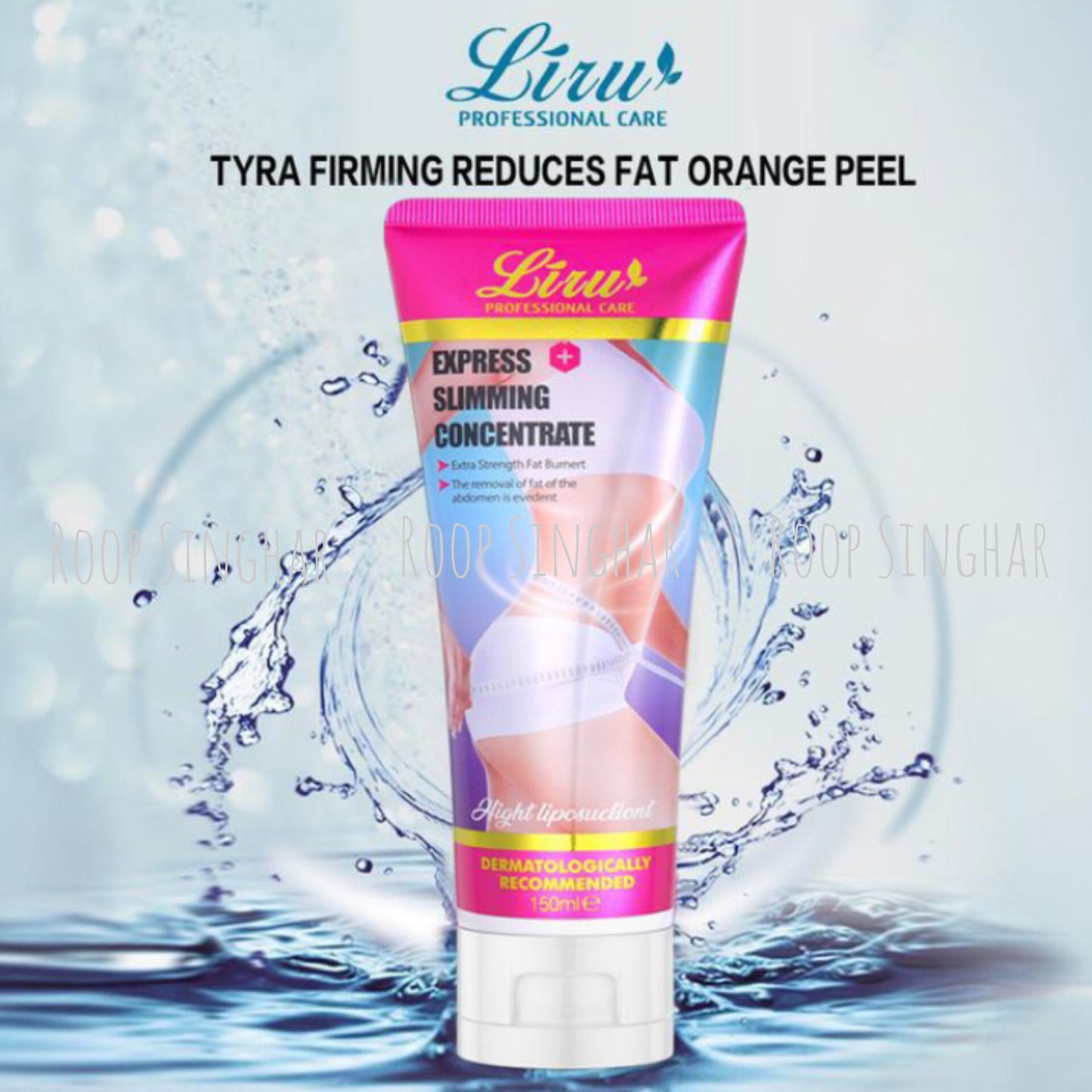 Liru PROFESSIONAL CARE SLIMMING EFFECT 95% EXPRESS. SLIMMING. CONCENTRATE (150ml)
