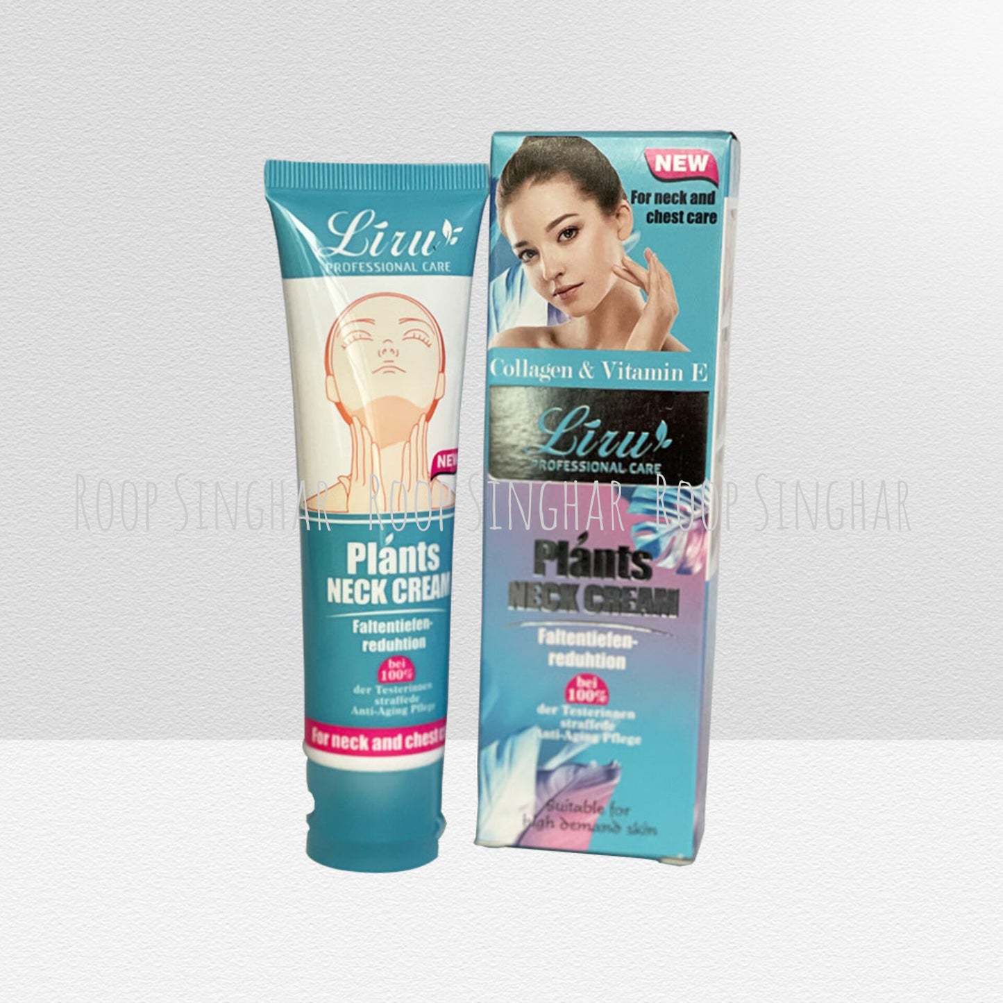 Liru PROFESSIONAL CARE Collagen & Vitamin E Cream Neck Cream (50ml)
