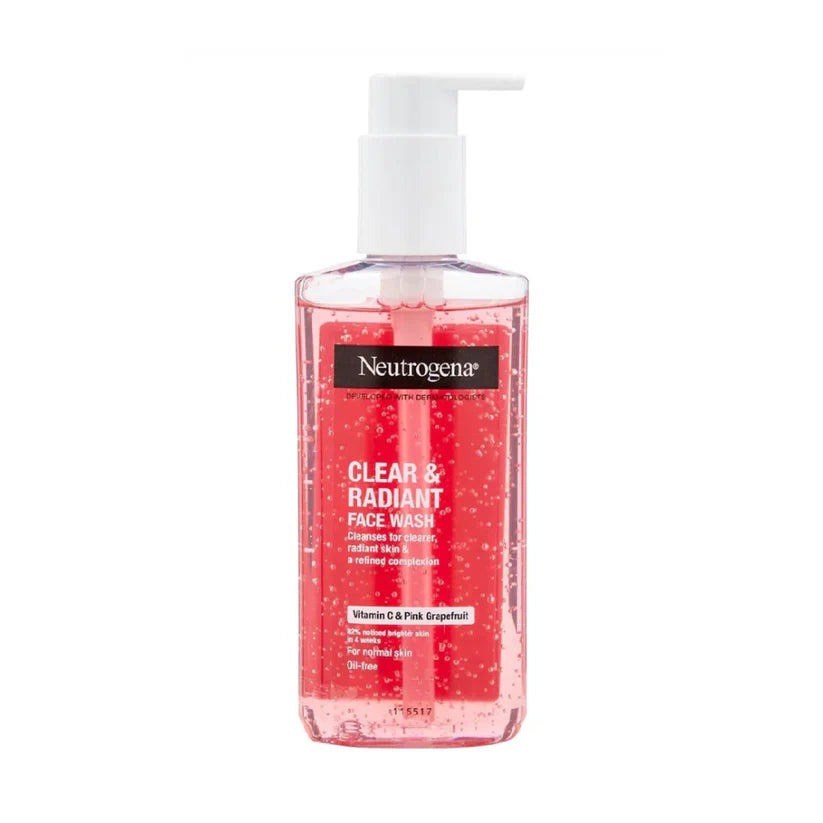 Neutrogena Clear & Radiant Face Wash 200mL