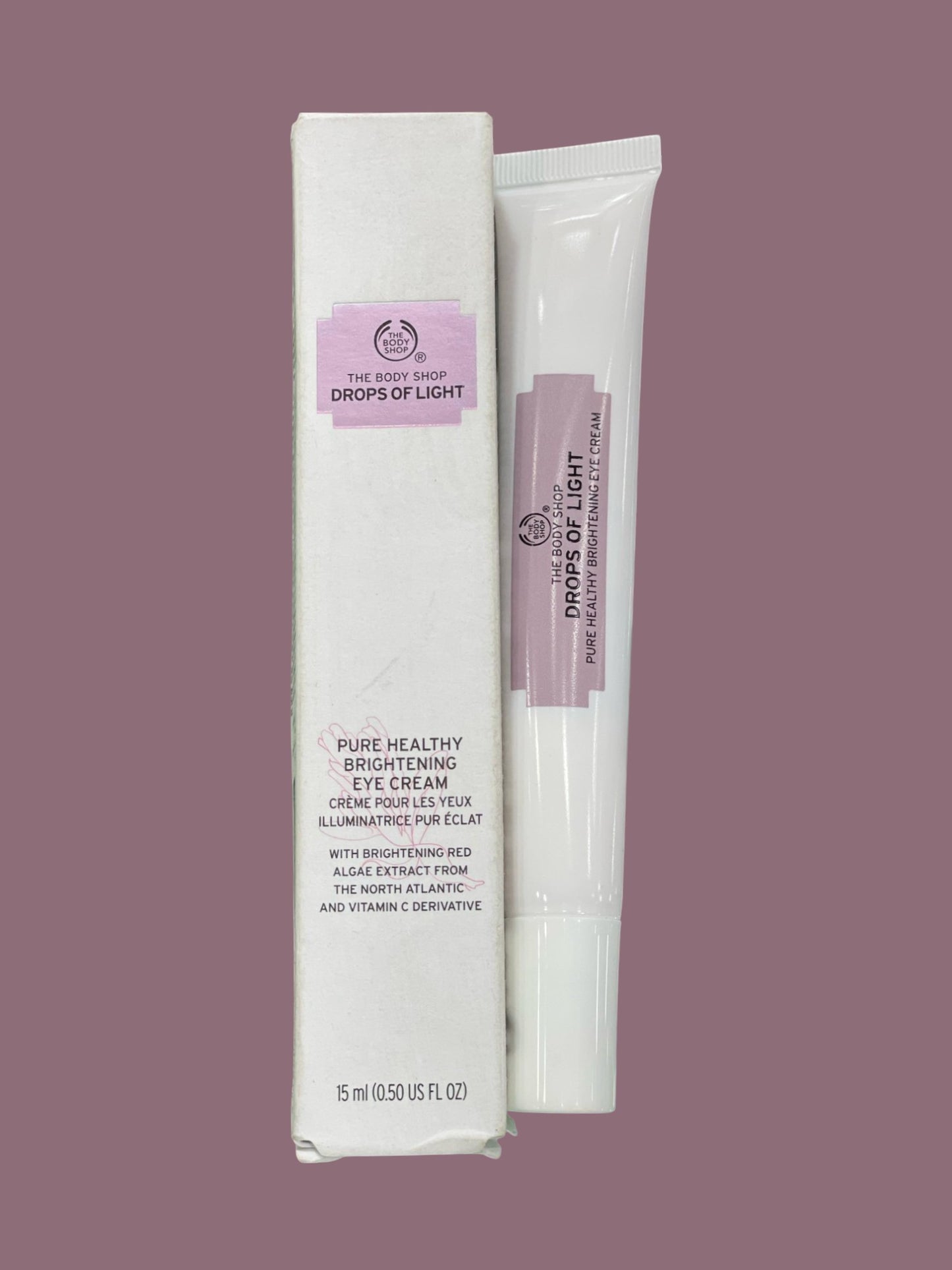 The Body Shop Drops Of Light Pure Healthy Brightening Eye Cream 15mL