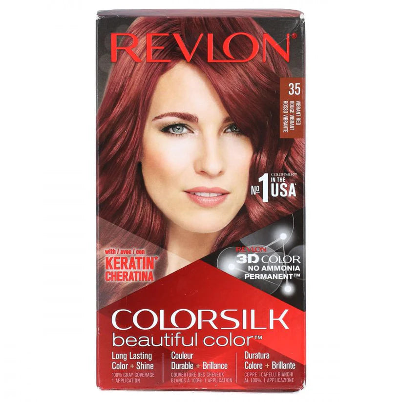 Revlon ColorSilk - 35 (Vibrant Red)