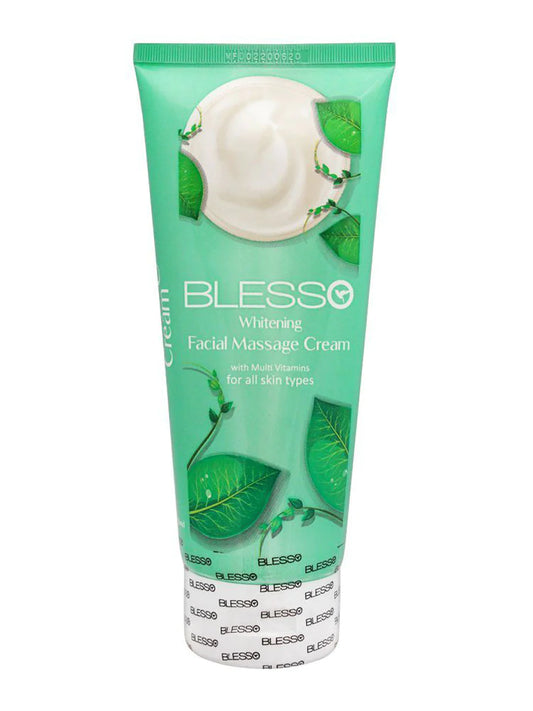 Blesso Whitening Massage Cream: Illuminate and revitalize for radiant, nourished skin.