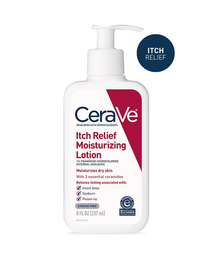 CeraVe Itch Relief Moisturizing Lotion 236 mL: Nourish and soothe your skin with dermatologist-developed relief. Calm discomfort and hydrate for a comfortable, itch-free complexion.