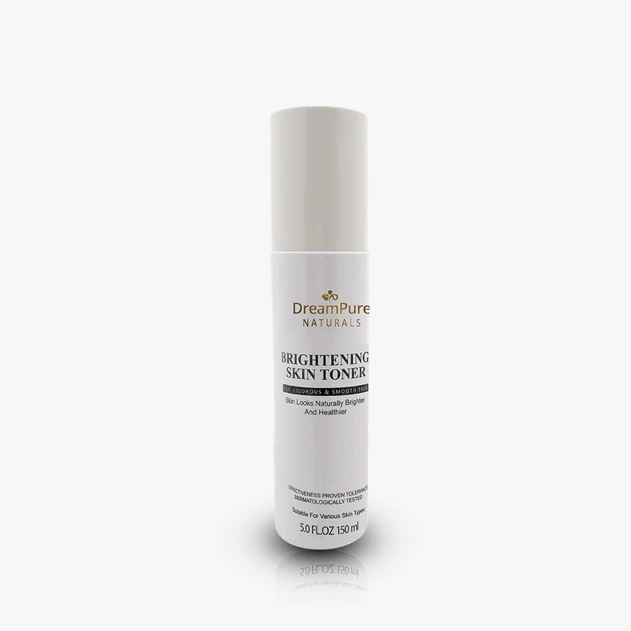 Derma Pure Naturals Brightening Skin Toner 150 mL: Experience the brilliance of nature for a radiant complexion.