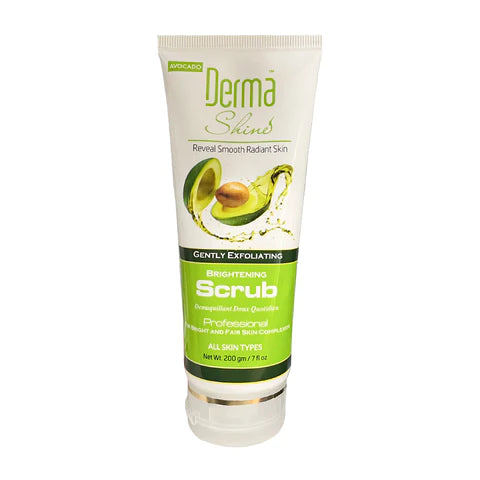 Revitalize with Derma Shines Avocado Scrub 200g
