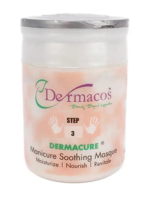 Dermacos Dermacure Manicure Soothing Masque 500g - Spa-quality hand treatment.