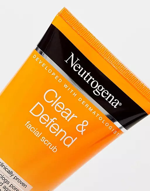 Neutrogena Scrub: Clear & Defend 150 mL - Gentle Exfoliation for Radiant Skin