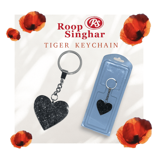 Roop Singhar Heart Love Keychain
