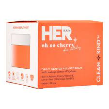 Her Beauty Daily Gentle All-Off Balm 100mL: Gentle makeup removal for soft, pampered skin - a daily delight in a jar.