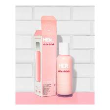 Her Beauty Skin Drink Mega Hydrating Rose Essence (120 mL): Luxurious rose hydration for a dewy and revitalized complexion.