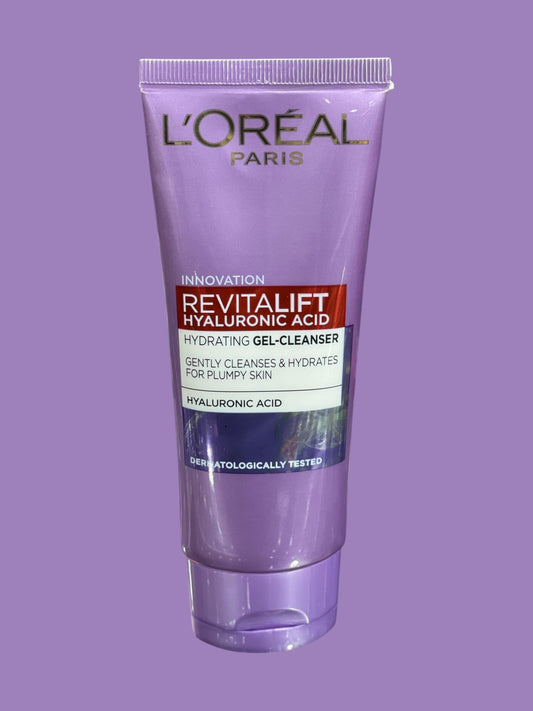 L'Oreal Paris Revitalift Hyaluronic Acid Hydrating Gel Facewash, 100ml