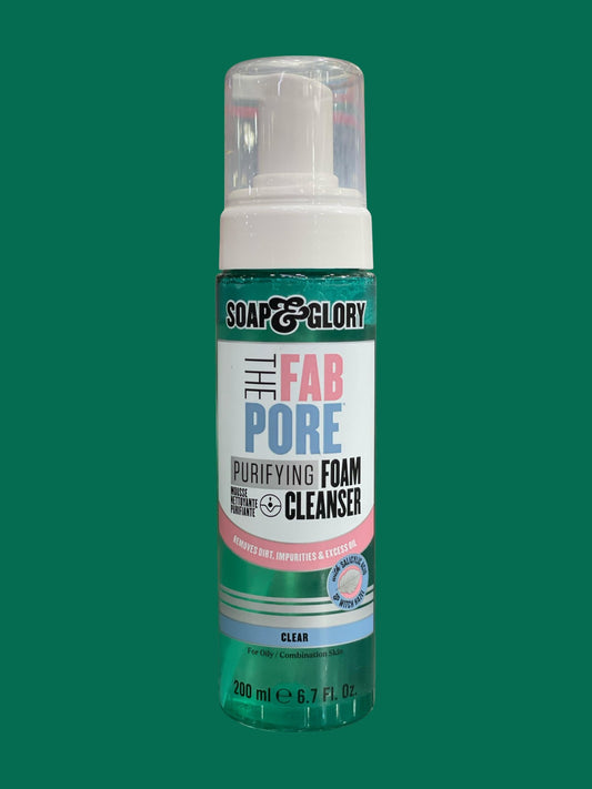 Soap & Glory The Fab Pore Purifying Foam Face Cleanser 200 ml