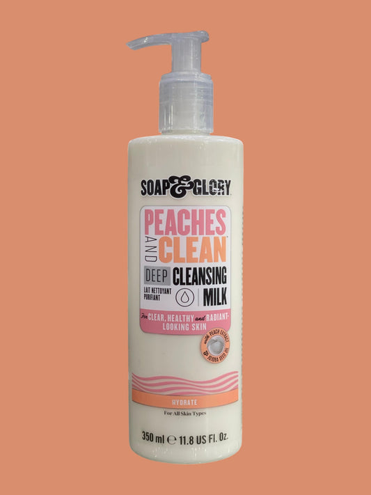 Soap & Glory Peaches And Clean Deep Cleansing Face Milk 350 ml