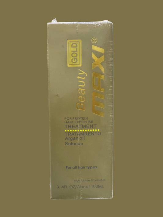 Maxi Beauty Gold Hair Treatment Argan Oil 100 mL