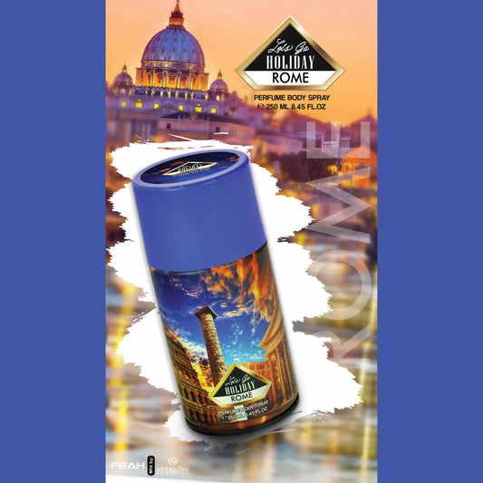 Rome in a bottle: Timeless charm in 250 ml.
