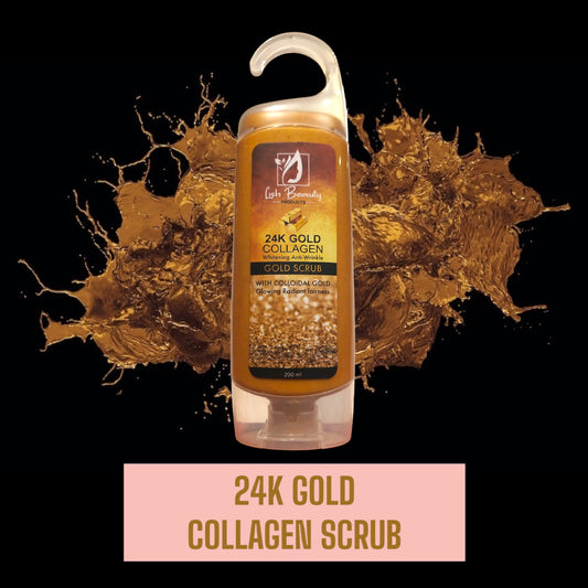 24k Gold Collagen Scrub