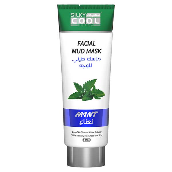 Silky Cool Mud Mask (Mint) - Refresh and rejuvenate with mint-infused facial detox.