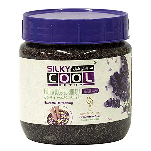 Silky Cool Scrub Gel: Silky smooth, refreshing spa-like indulgence for head-to-toe radiance.