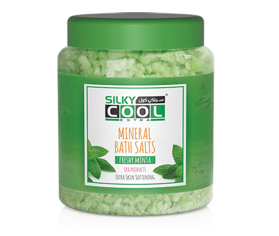 Silky Cool Bath Salts - Relaxing Mineral Soak (750g)