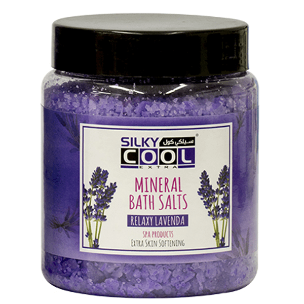 Silky Cool Lavender Bath Salts - Relaxing 750g