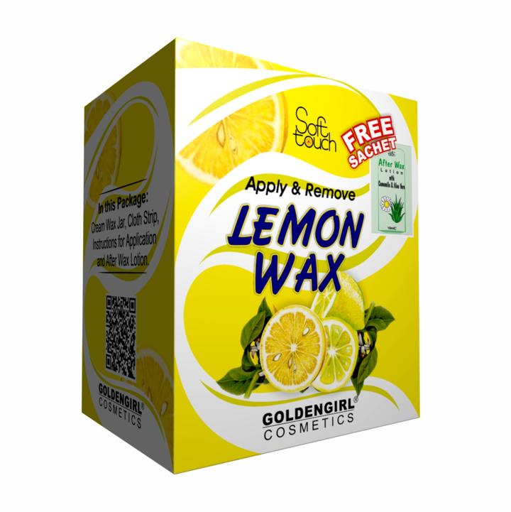 Soft Touch Lemon Wax 200g: Zesty radiance for skin indulgence.