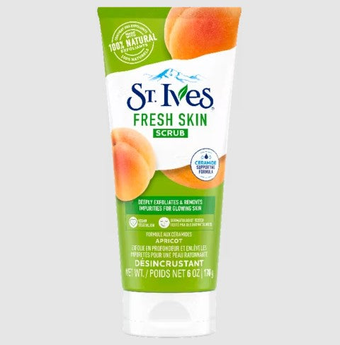 St. Ives Apricot Scrub: Fresh Radiance in 150 mL