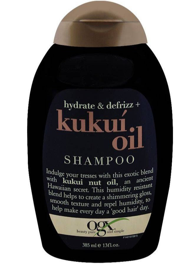 Hydrate & Defrizz with OGX Kukui Shampoo