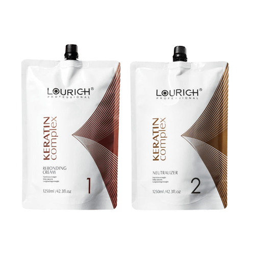 Lourich Professional Keratin Complex White Rebonding Kit