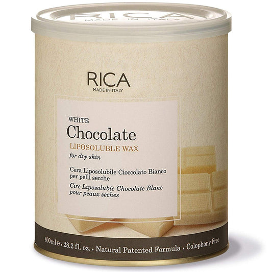 Rica White Chocolate Liposoluble Wax, 800ml