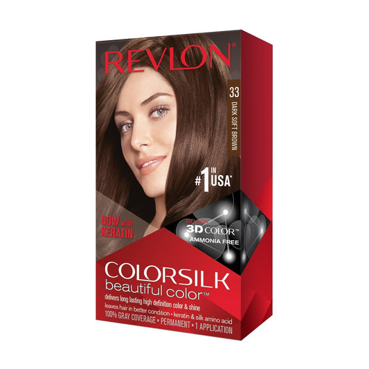 Revlon ColorSilk - 33 (Dark Soft Brown)