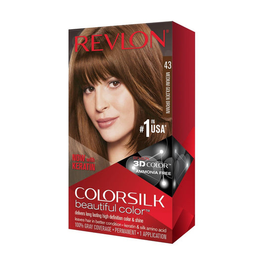 Revlon ColorSilk - 43 (Medium Golden Brown)