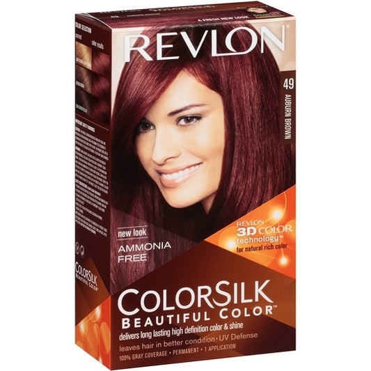 Revlon ColorSilk - 49 (Auburn Brown)