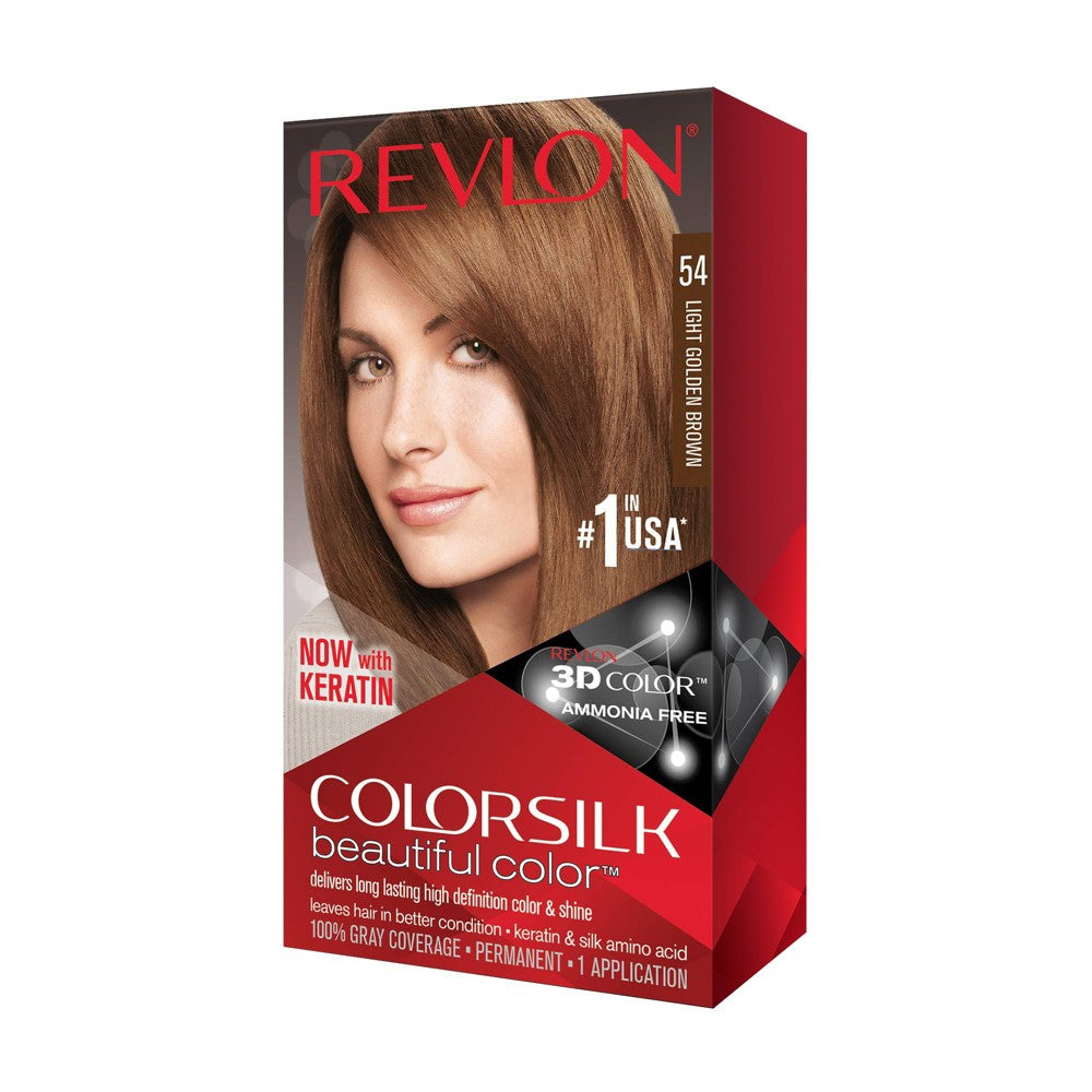 Revlon ColorSilk - 54 (Light Golden Brown)