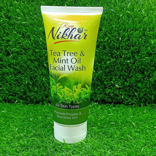 Roop Nikhar Facial Wash 200ml (Tea Tree & Mint Oil)