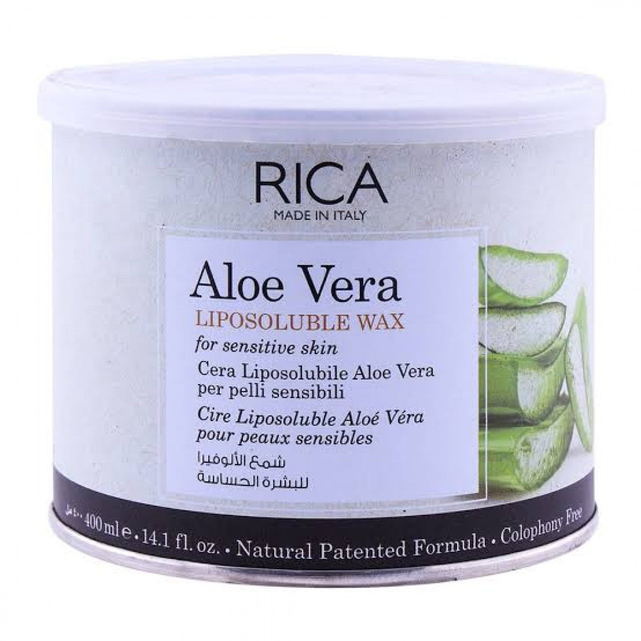 Rica Aloe Vera Liposoluble Wax for Sensitive Skin 400 mL