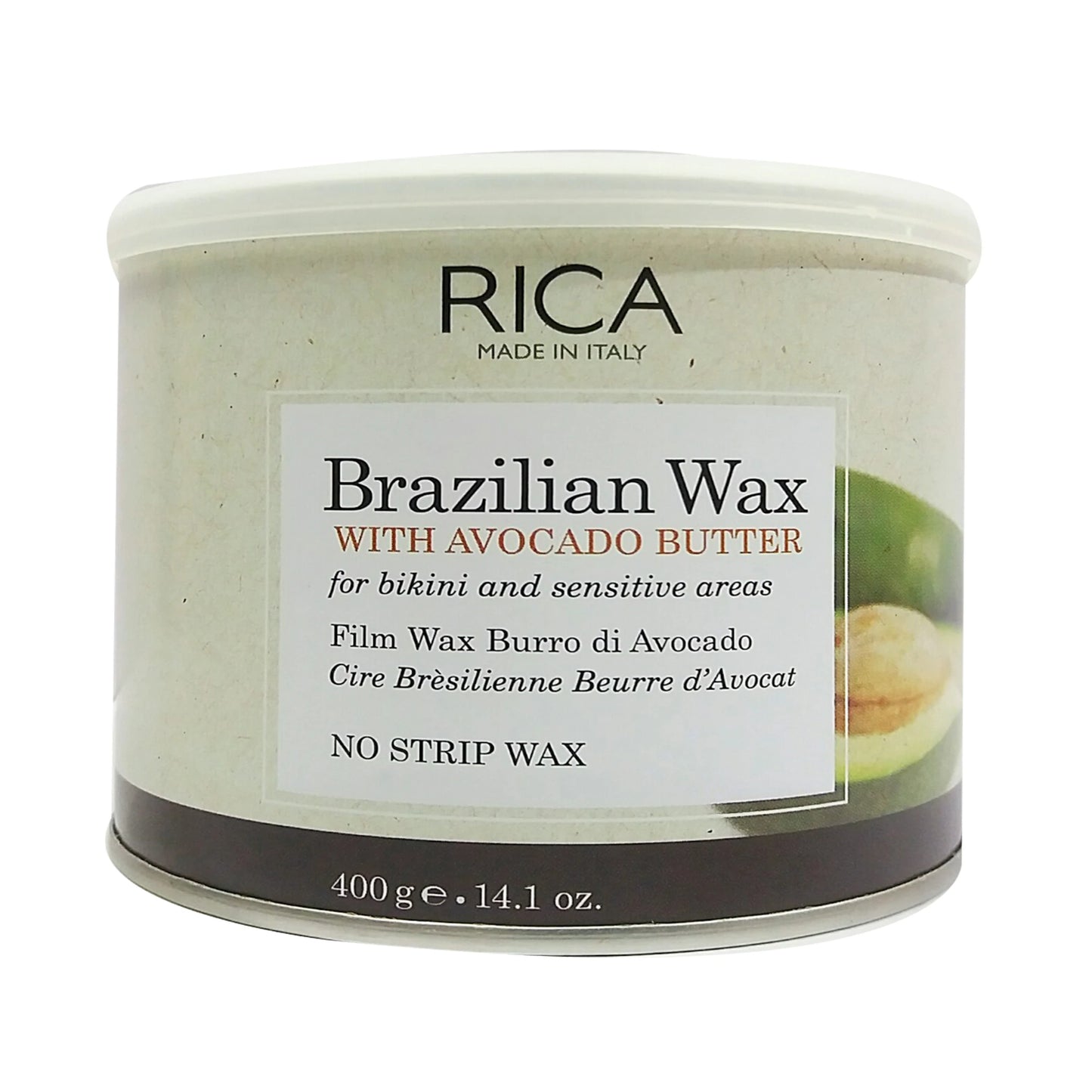 Rice Avocado Butter Brazilian Wax 400ml