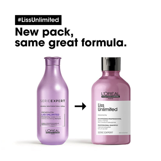 Loreal S/E liss unlimited Pro kertain shampoo 300ML
