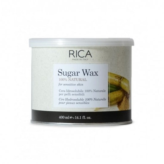 Rica Wax Hair Removal Water Soluble 100% Natural for Sensitive Skin 400 ML