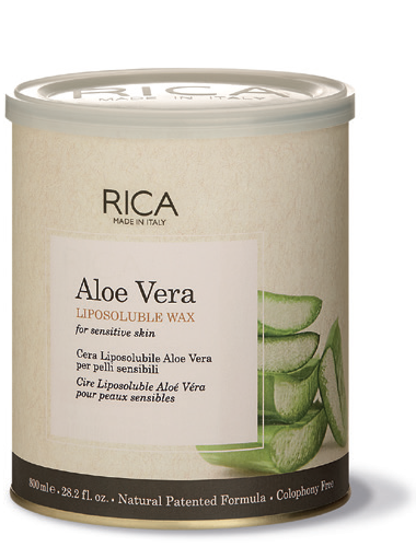 Rica Liposoluble Wax Aloe Vera Wax 800ml