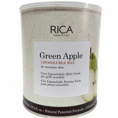 Rica Green Apple Liposoluble Wax 800ml