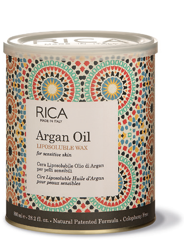 Rica Liposoluble Wax Argan Oil Wax 800ml