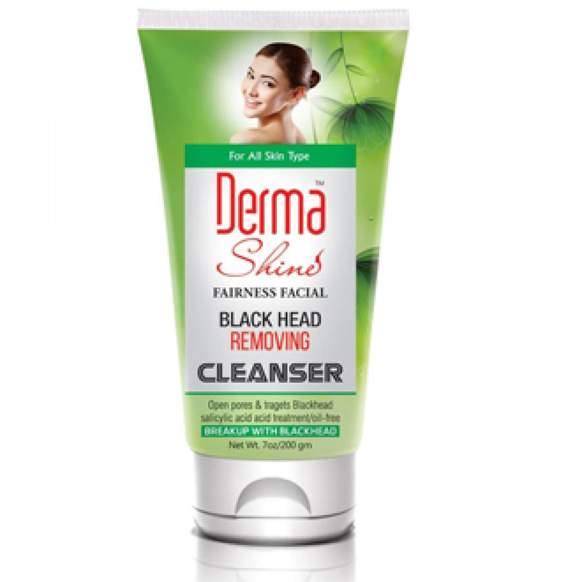 Derma Shine Blackhead Cleanser - Clear, Smooth, Radiant Skin.