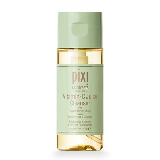 Pixi Vitamin-C Juice Cleanser 150mL: Citrus-infused freshness for a bright, rejuvenated complexion. Elevate your cleanse with Pixi Skintreats.
